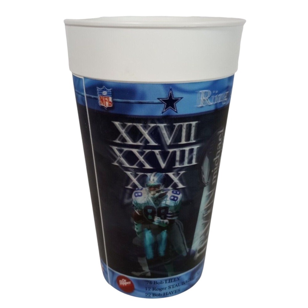 Dallas Cowboys Ring of Honor 2005 Inductees 32oz Stadium Cup Aikman Irvin Smith